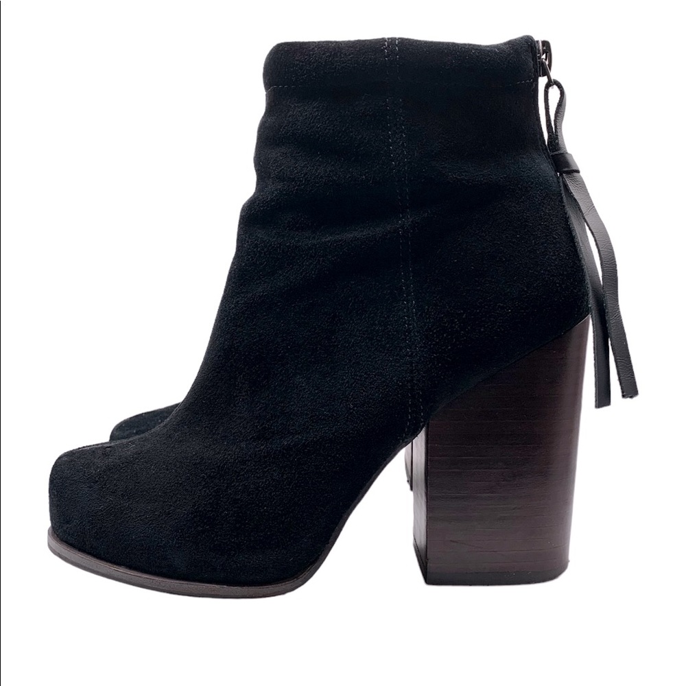 Steve Madden Black Ankle Boots